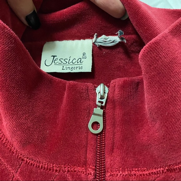 ♦️ quilted zip up sweater - Picture 4 of 5